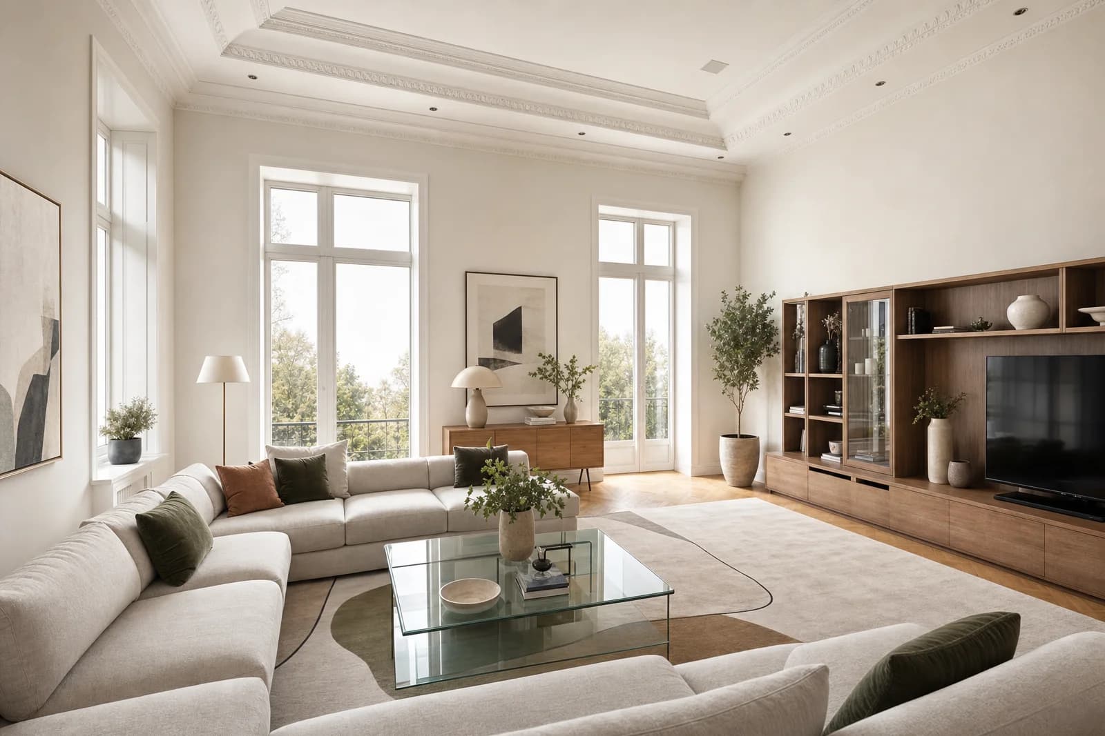 After AI editing: Room redesign