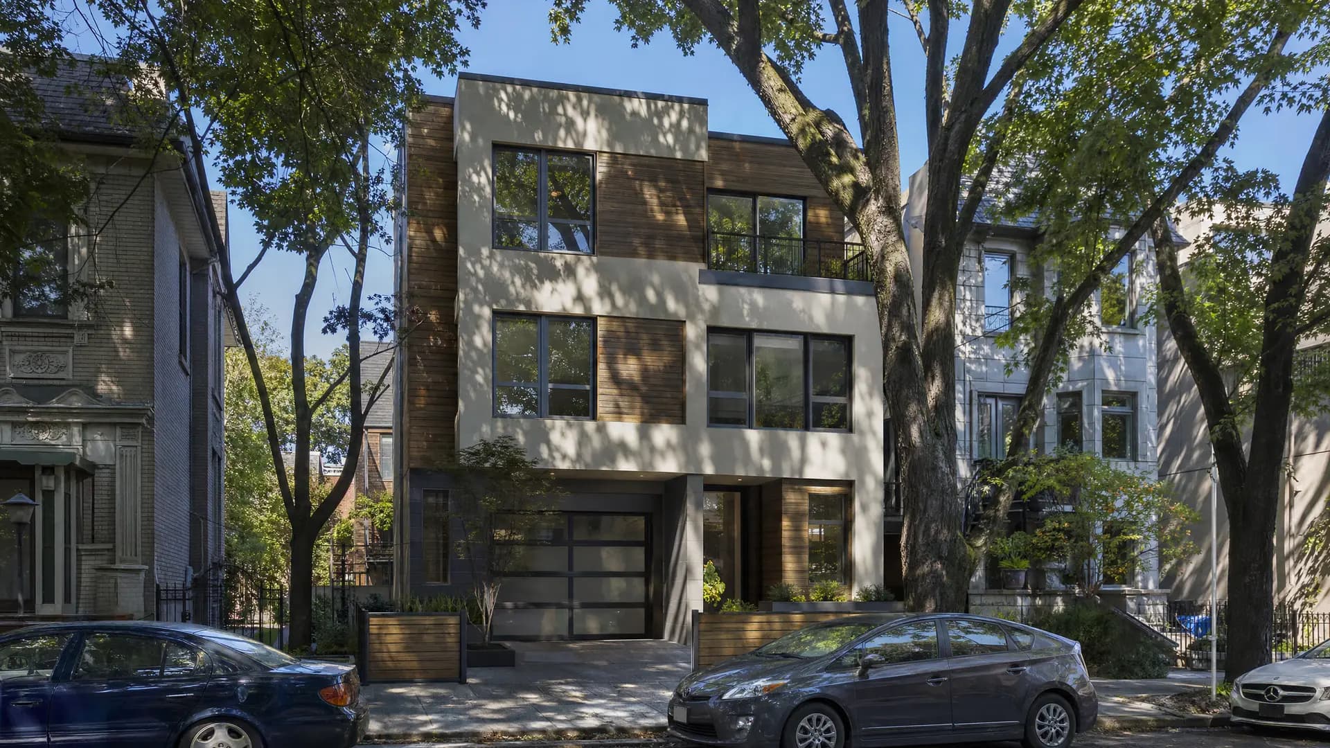 A real estate photo prepared for 3D editing and AI visualization