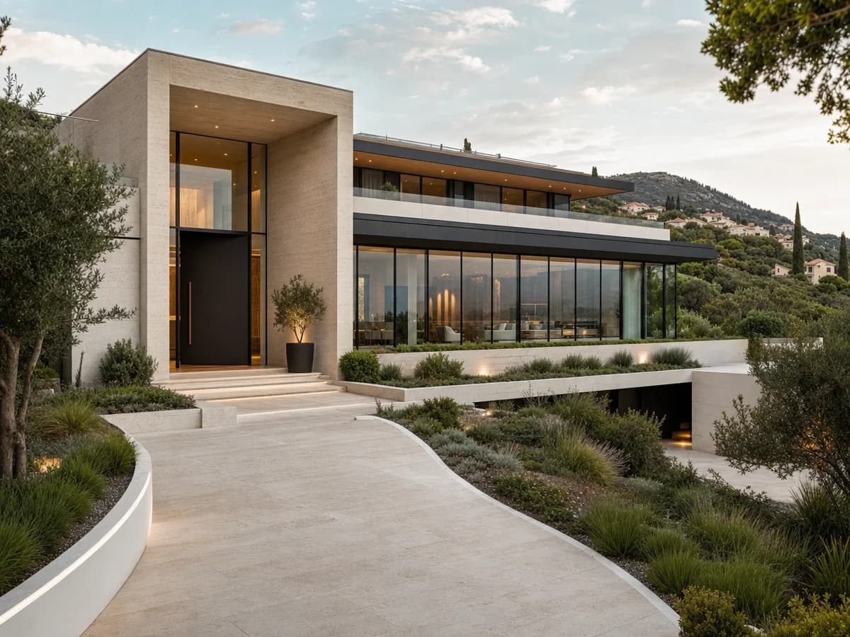 360° exteriors - A VR-ready exterior view with interactive viewpoints.