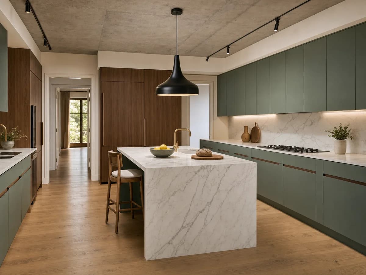 Virtual renovation - result after visual editing