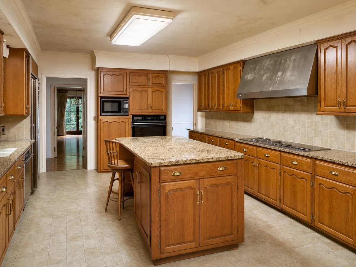 Virtual renovation - view before visual editing