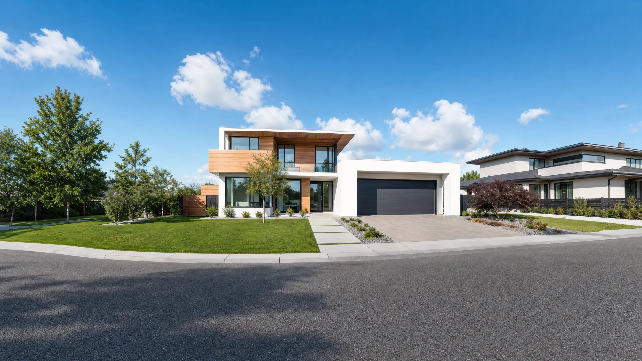 Frame from a 360 panorama of a family house — daytime scene